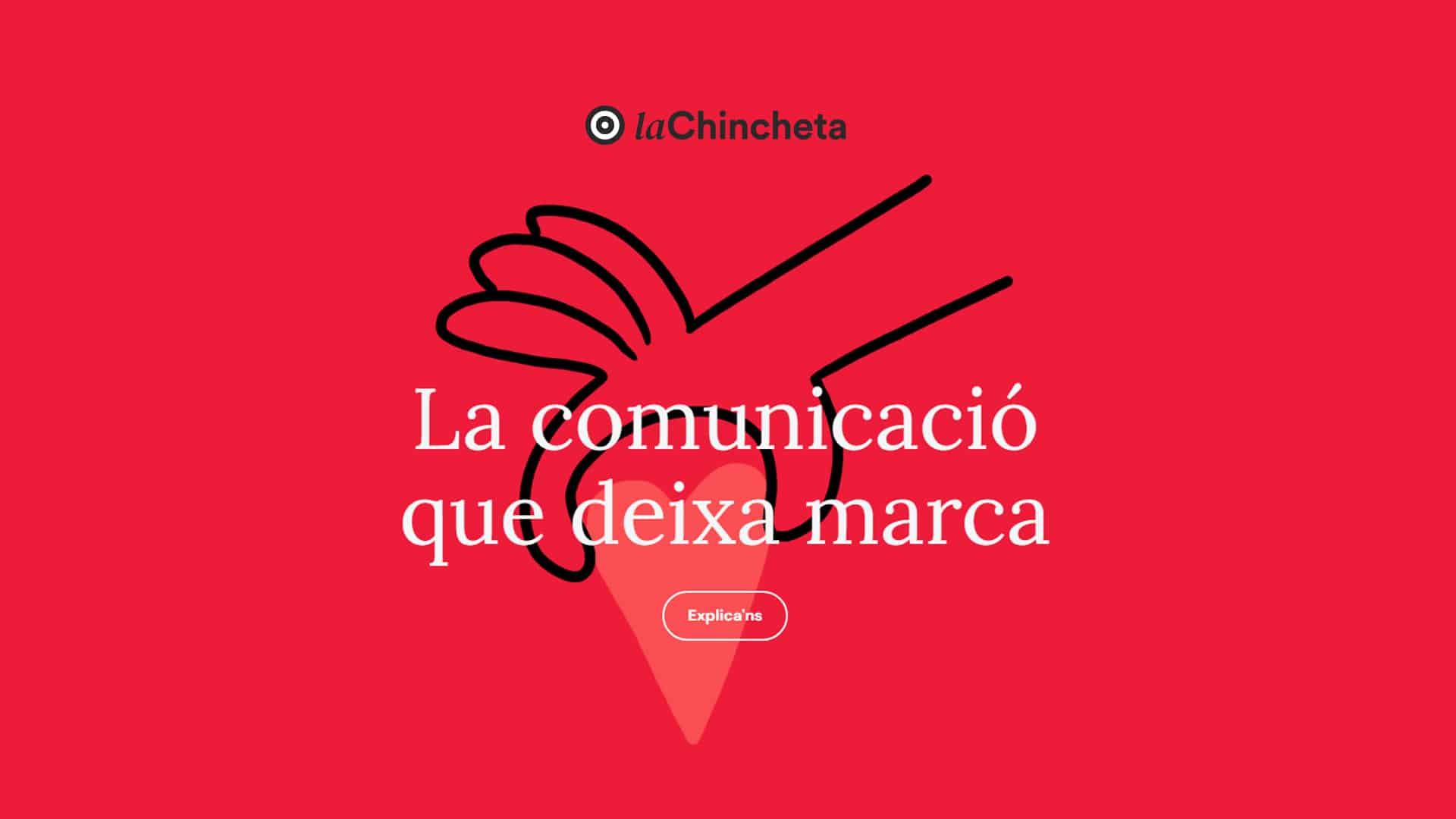 Logo laChincheta. Comunicació